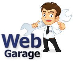 web garage logo